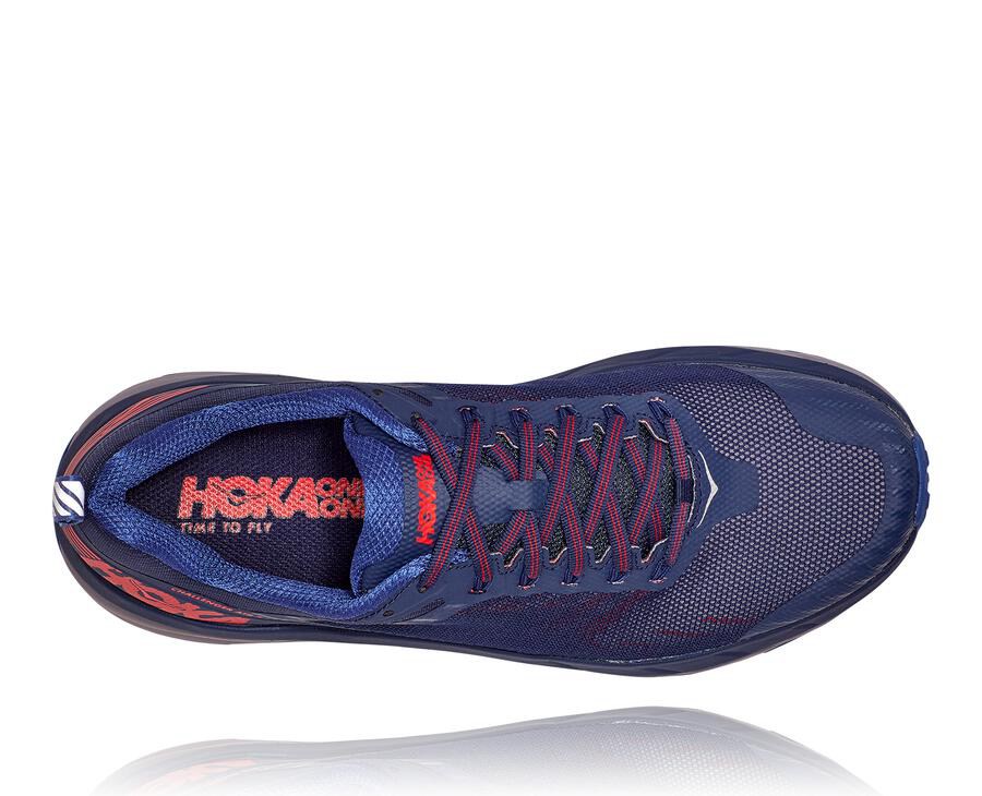 Zapatillas Trail Hoka One One Hombre - Challenger Atr 5 - Azul Marino - KZT482350